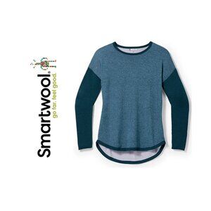 Smartwool Women's Shadow Pine Colorblock Sweater XL